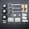 MYCENSE KT Board Landing Gear Replacement Parts RC Plane Model Accessories Assembly Undercarriage KT Board Fixed Wing Landing Gear Wheel Kit for RC Quadcopter view 2