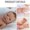AFEWD Realistic Reborn Baby Silicone Girls, Cute 18 Inch Real Life Dolls with Full Body Vinyl Bebe Reborn De Silicona, with Weighted Soft Body Lifelike Newborn for Gift view 2