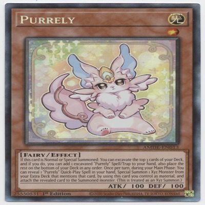 Purrely - AMDE-EN013 - Collector's Rare - 1st Edition