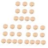 30 pcs Control Responsive Beginners Art Bearing Prizes Blank Xmas Boys and Favors Funny Children Birthday Stuffers Wood Wooden Craft Hand Party Bag Adults Unfinished view 1