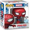 Funko Pop! Marvel Spider-Man - First Appearance Diamond Glitter 80th Anniversary Special Edition Multicolor Exclusive Vinyl Figure #593 view 3