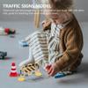 Toddmomy 14pcs Traffic Construction Signs for Kids, Miniature Traffic Cones Street Warning Toy for Children Construction Safety Education Plaything view 4