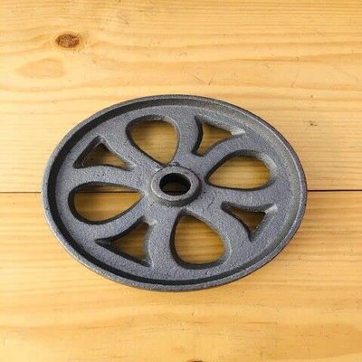 1 CAST Iron Wheel CART Factory Farm Ranch Steampunk Table HIT Miss Wheels Spoke - drstore