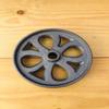 1 CAST Iron Wheel CART Factory Farm Ranch Steampunk Table HIT Miss Wheels Spoke - drstore view 1