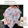 Fafeicy Nursing Cover Breastfeeding Scarf, Baby Car Seat Covers for Girls and Boys by, Nursing Cover Scarf (Rose Printed) view 4
