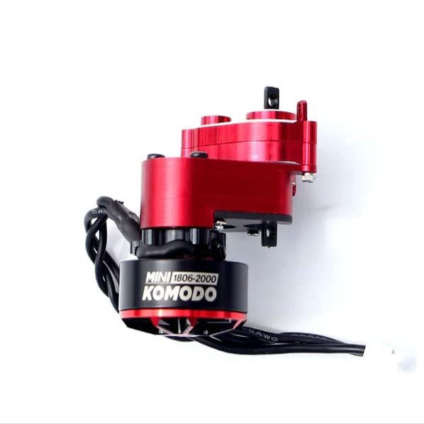 (HELIDIRECT) FURITEK Mini Stellar Transmission with Mini Komodo Brushless - Remote Control Car Electronic, RC Car, RC Truck Transmission with Furitek Motor (FCX24 & Cayman)