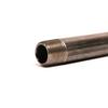 89207 3/8 x 4 Black Nipple - 10/Pack HQ view 2