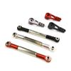 Abbasi for MN86S MN86 MN86KS MN86K MN G500 Upgrade Parts Metal Steering Pull Rod Servo Link Rod 1/12 RC Car Accessories,Black view 3