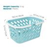 TOYANDONA Small Plastic Shopping Basket with Handle for Kids Mini Grocery Basket for Toy Storage Pretend Play Easter Egg Hunt Party Favor 10.23 X 6.69 X 5.11 Inches view 4