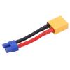 VBESTLIFE Female to EC3 Male Cable Reusable Connector Ends Shell 12AWG 94mm/3.7in Length Male Plug for RC Car Model view 1
