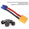 VBESTLIFE Female to EC3 Male Cable Reusable Connector Ends Shell 12AWG 94mm/3.7in Length Male Plug for RC Car Model view 2