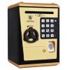 LIKE Toy Piggy Bank Safe Box Fingerprint ATM Bank ATM Machine Money Coin Savings Bank for Kids (Golden) view 1