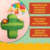 GIFTEXPRESS 6-Pack 6" Mini Cactus Pinatas, Pinatas for Cinco De Mayo, Fiestas, Taco, Llama Birthday, Carnival, Classroom & Table Centerpiece Party Favor and Decoration view 2