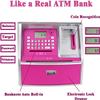 LIKE Talking ATM Savings Bank, Digital Piggy Bank, ATM Money Coins Machine for Kids Birthday Gift (Pink/Silver) view 2