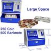 LIKE Talking ATM Savings Bank, Digital Piggy Bank, ATM Money Coins Machine for Kids Birthday Gift (Blue/Silver) view 3