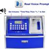 LIKE Talking ATM Savings Bank, Digital Piggy Bank, ATM Money Coins Machine for Kids Birthday Gift (Blue/Silver) view 4