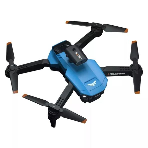 ISPEKTRUM RTH106 Drone 4K Dual Camera 360 Obstacle Avoidance System RC Quadcopter with Advanced Auto Return, Headless Mode, 360 Flipping (Blue)