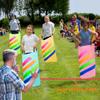 29PCS Potato Sack Race Bags, Egg and Spoon Race, Carnival Games 3-Legged Relay Race Bands, Outdoor Games for Kids and Adults (with Game Prizes & Whistles), Outside Yard Lawn Birthday Party Games view 2