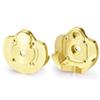 QUPA AM STORE 2PCS Brass Outer Portal Housing Covers Counterweight for 1/18 AXIAL UTB18 Capra RC Car view 2