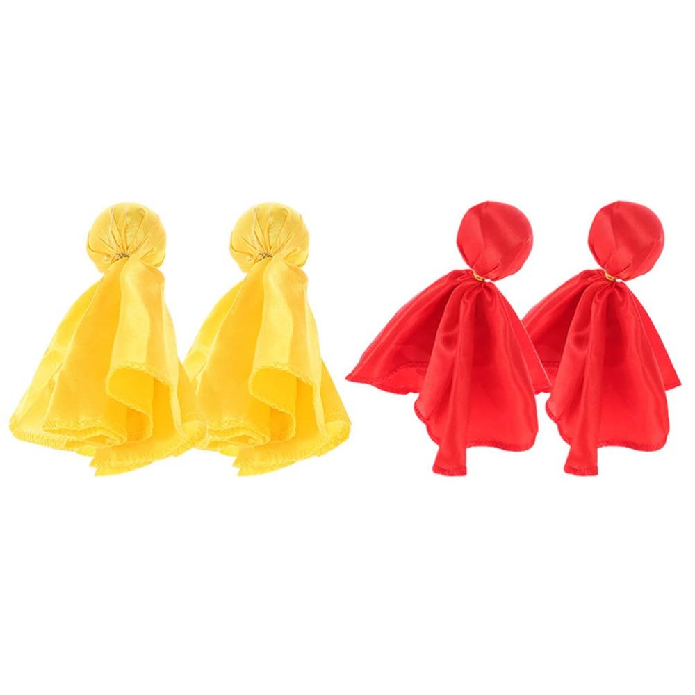 NUOBESTY 4pcs Penalty Flag Football Challenge Flags and Referee for Sports Games Tossing Accessory for Boys and Girls and Friends Competitions and Parties