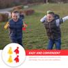 NUOBESTY 4pcs Penalty Flag Football Challenge Flags and Referee for Sports Games Tossing Accessory for Boys and Girls and Friends Competitions and Parties view 4