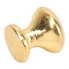 Keenso Dollhouse Door Handle Knobs, 8 Pcs 1:12 Scale Miniature Round Head Pull Handle Metal Simple Dollhouse Door Handle Knobs (Gold) view 2