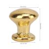 Keenso Dollhouse Door Handle Knobs, 8 Pcs 1:12 Scale Miniature Round Head Pull Handle Metal Simple Dollhouse Door Handle Knobs (Gold) view 3