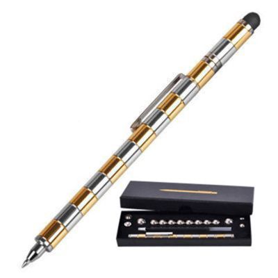 ZSQZJJ Toy Pen Decompression Magnetic Metal Pen Birthday Gift for boy for classmates