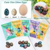 Dinosaur Party Favors, 30 Pack Hatching Dinosaur Eggs with Card Bulk - Dino Birthday Goodie Bag Stuffers , Novelty Birthday Party Favors for Kids view 2