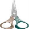 Maped - Shape Smiling Planet Scissors - Responsible Scissors - Stability and Precision - 50% FSC Certified Wood Fibre Rings - 3D Ergonomics - 16cm Stainless Steel Blade view 3