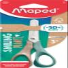 Maped - School Supplies Scissors - Smiling Planet Collection - Children's Scissors 12 cm - Ergonomic Rings for a Secure Grip - Rounded Tips - Made of Wood Fibre view 1