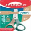 Maped - School Supplies Scissors - Smiling Planet Collection - Children's Scissors 12 cm - Ergonomic Rings for a Secure Grip - Rounded Tips - Made of Wood Fibre view 2