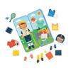 Petit Collage - Sports Star - Shine Bright - Magnetic Dress-Up Game with Mix and Match Magnetic Pieces, Ideal for Ages 3+  Includes 2 Scenes and 25 Creative Magnetic Pieces view 3