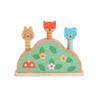 Petit Collage: Petit Friends Wooden Pop-Up Toy - FSC Wooden Toy with 3 Cute Woodland Characters - Perfect for Ages 1+ view 3