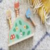Petit Collage: Petit Friends Wooden Pop-Up Toy - FSC Wooden Toy with 3 Cute Woodland Characters - Perfect for Ages 1+ view 4