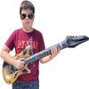 Zugar Land Rock Inflatable Guitar (42 Inches) Vinyl. Perfect Party Favor, DJ Dance 80s Rocker (Gold and Silver (6 Pack)), Multi, 42 Inch view 3