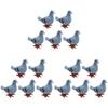 15 Pcs Pigeon Wind-up Toys Pigeons Bird Whistle Pigeon Stuffed Animal Bird Whistle for KidsMini Clockwork Jumping Pigeons for Kids Ideal for Easter Birthdays Party Favors and Student Prizes view 1