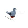 15 Pcs Pigeon Wind-up Toys Pigeons Bird Whistle Pigeon Stuffed Animal Bird Whistle for KidsMini Clockwork Jumping Pigeons for Kids Ideal for Easter Birthdays Party Favors and Student Prizes view 2