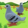 15 Pcs Pigeon Wind-up Toys Pigeons Bird Whistle Pigeon Stuffed Animal Bird Whistle for KidsMini Clockwork Jumping Pigeons for Kids Ideal for Easter Birthdays Party Favors and Student Prizes view 4