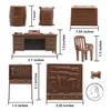 BMC Classic Marx Military Base Camp - 44pc Plastic Army Men Playset Accessories view 2