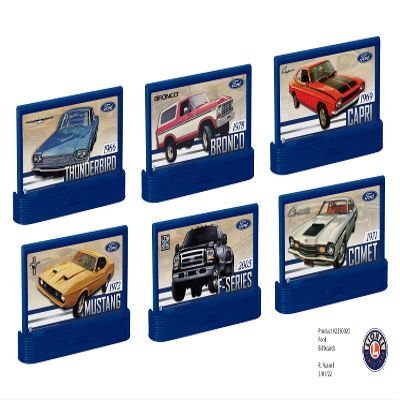 Lionel Ford Billboard 3-Pack