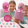 Move2Play, Kids Karaoke Microphone | Includes Stickers & Bluetooth | Kids Birthday Gift | Toy for All Ages 2, 3, 4, 5, 6+ Year Old Girls, Boys & Toddlers (All Pink) view 3