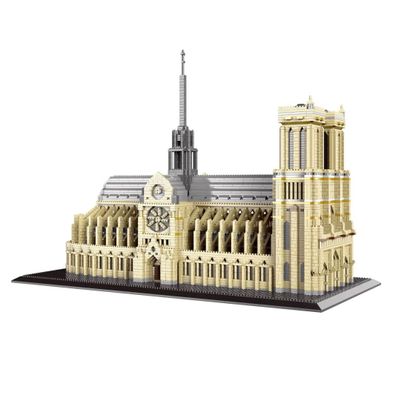 AZERISSO Notre Dame de Paris Blocks Building Set, Notre Dame Cathedral Bricks Toy