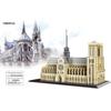 AZERISSO Notre Dame de Paris Blocks Building Set, Notre Dame Cathedral Bricks Toy view 3
