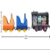 Thomas & Friends Toy Train, Carnival Diesel Motorized Engine with 2 Roller Coaster Cars for Preschool Railway Play Ages 3+ Years view 2