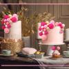 108 Pcs Balls Cake Topper DIY Cupcake Insert Foam Balloons for Cake Baking Wedding Anniversary Birthday Decoration(Pink Series, White, Gold,Multi Sizes) view 4