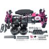RCHUBAM Metal Alloy & Carbon Fiber Frame Kit for Sakura D5 MR 1/10 RC Remote Control Flat Road Drift Car view 1