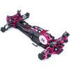 RCHUBAM Metal Alloy & Carbon Fiber Frame Kit for Sakura D5 MR 1/10 RC Remote Control Flat Road Drift Car view 3