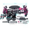 RCHUBAM Metal Alloy & Carbon Fiber Frame Kit for Sakura D5 MR 1/10 RC Remote Control Flat Road Drift Car view 4