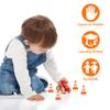 jojofuny Mini Traffic Cones and Road Street Signs Toys Educational Construction Traffic Barricade Set for Kids Interactive Cognitive Toy for Early Safety Learning and Pretend Play view 2